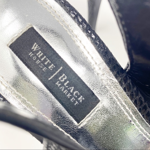 WHBM Caitlyn Slingback Peep Toe Platforms - Picture 10 of 11